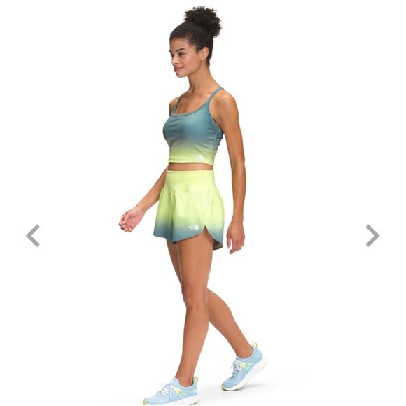 The North Face Women's Printed Arque 3'' Shorts size small m5 - Picture 2 of 6